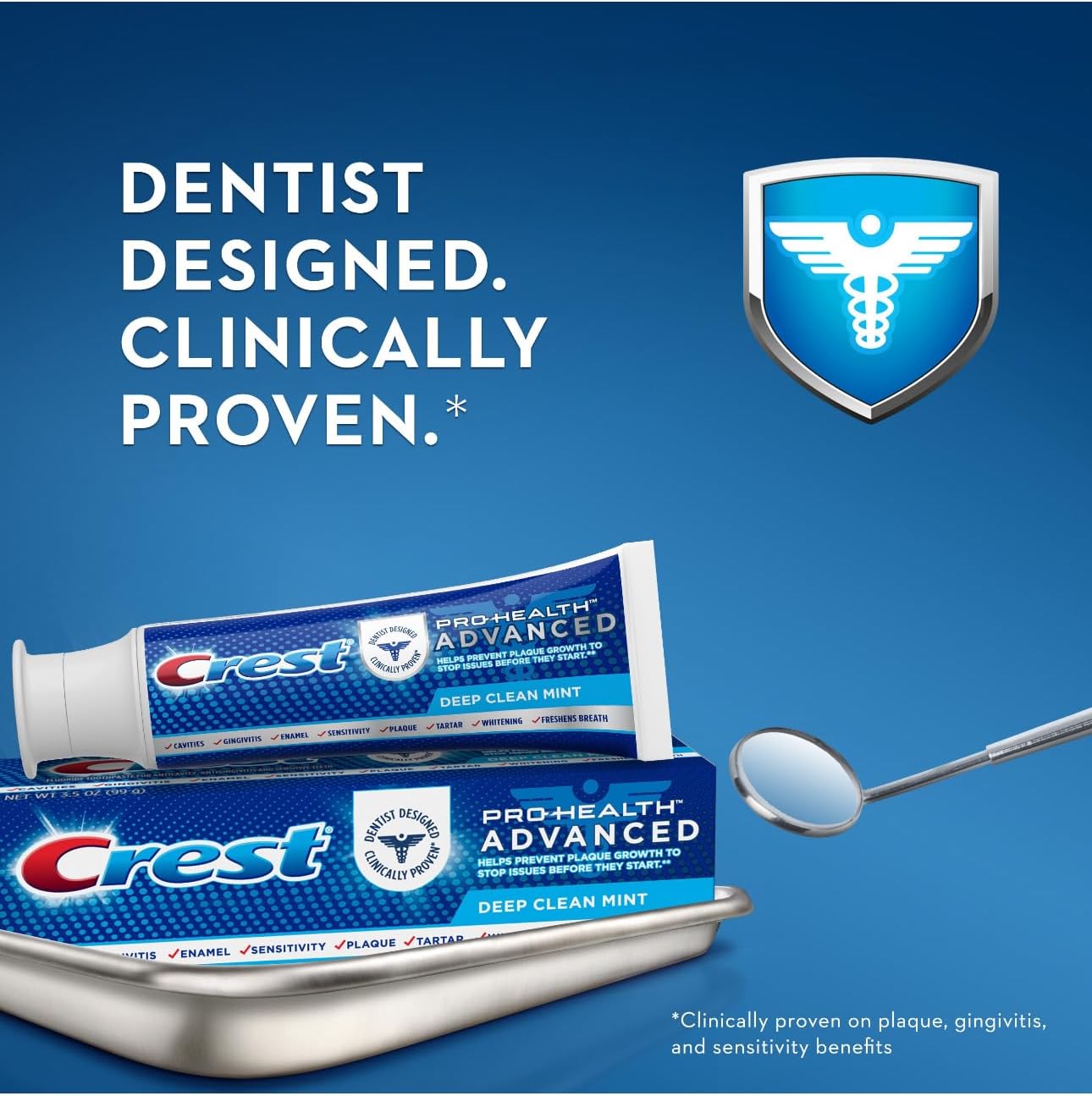 Crest Pro-Health Advanced Extra Deep Clean Mint Toothpaste3.5 oz.(Pack of 3)