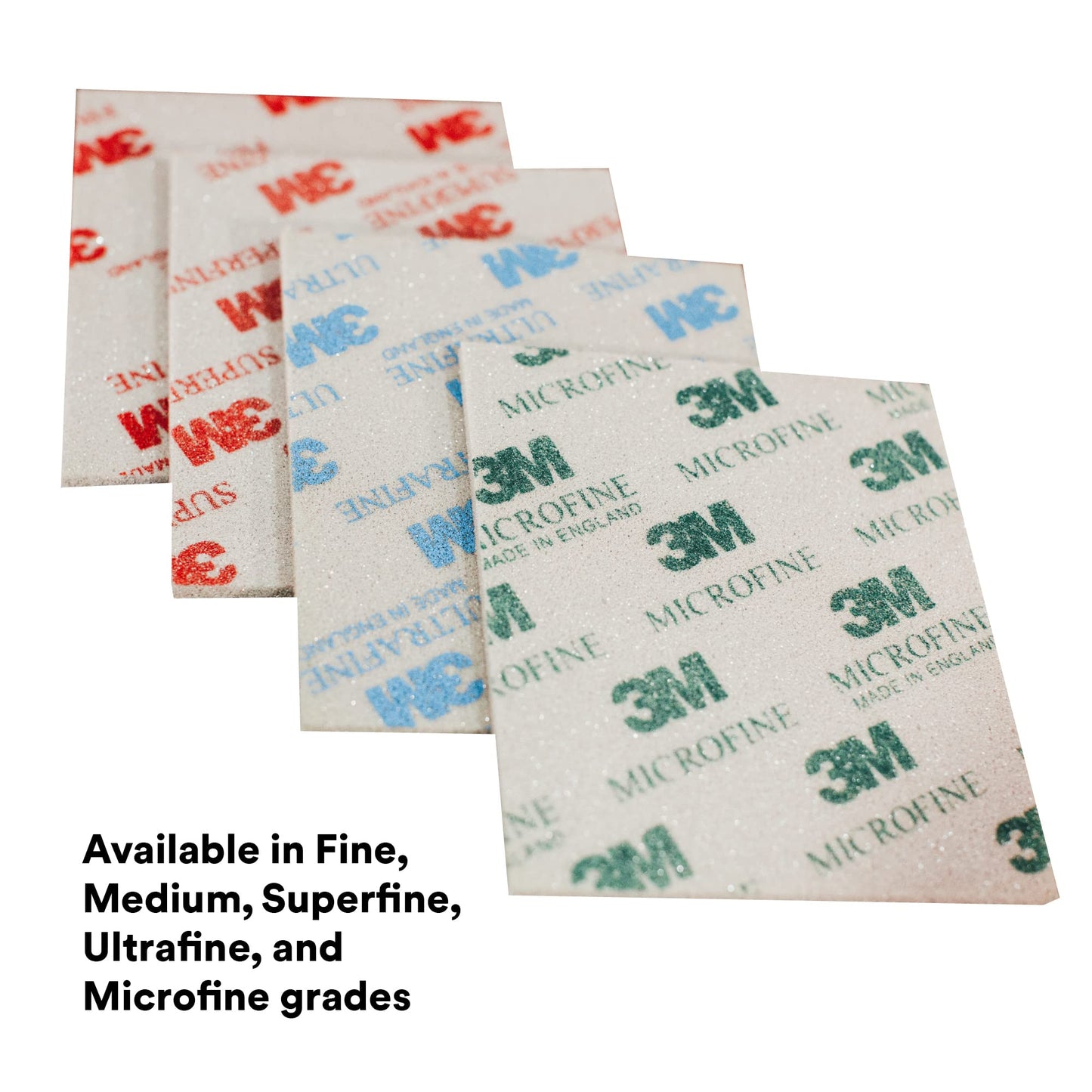3M Softback Sanding Sponge 02604, 4 1/2 x 5 1/2 in, Fine Grit, Fast Cutting, Gray, 20 Pack