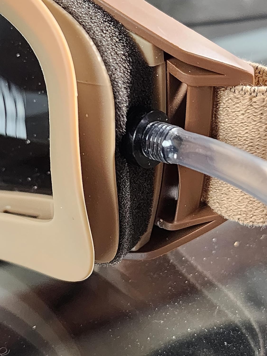 Universal Magnetic Goggle Tubing Adapter