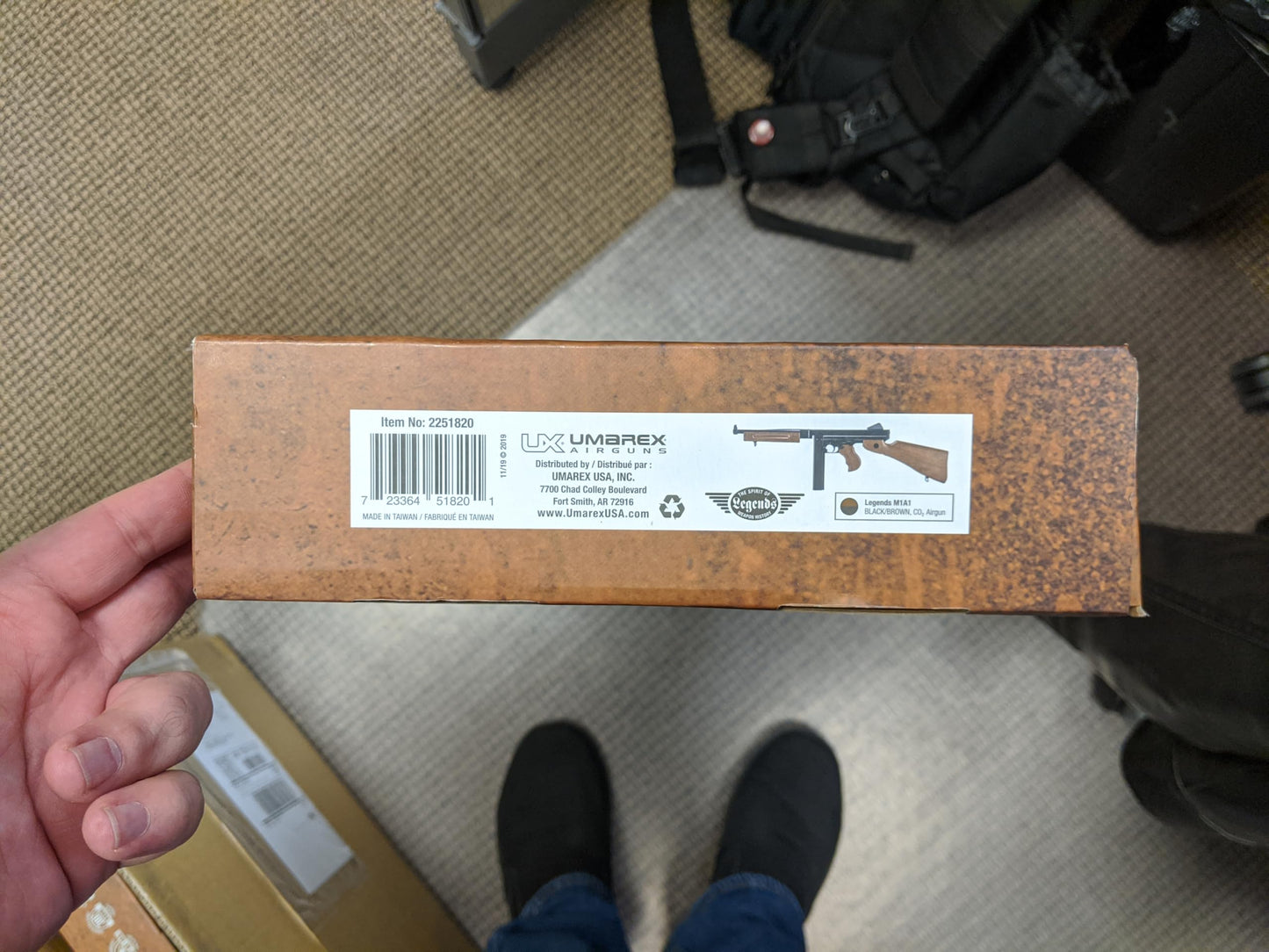 Umarex Legends M1A1 Blowback Automatic .177 Caliber BB Gun Air Rifle