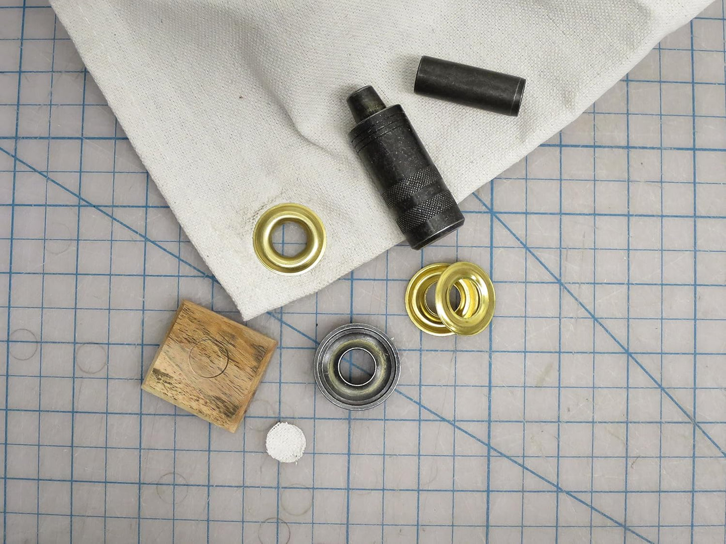 General Tools 1261-2 Rustproof Solid Brass, 3/8-Inch 3/8" Grommet Refill, 24 Sets